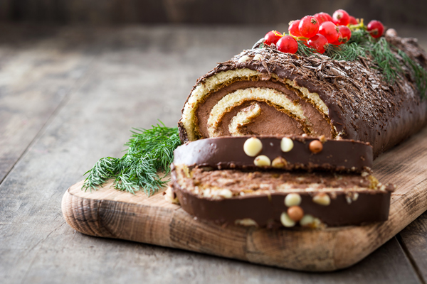 Recette Bûche de Noël au Nutella - CD-MENTIEL MAGAZINE