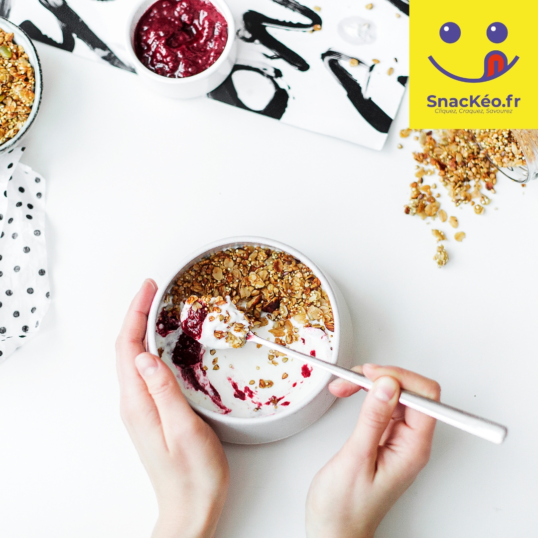 SnacKéo propose des produits gourmands, bio, pour le petit-déjeuner et le goûter