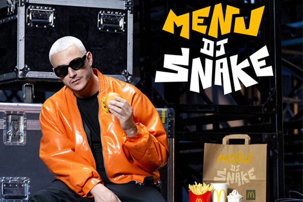 DJ Snake x McDonald’s : Menu Dj Snake