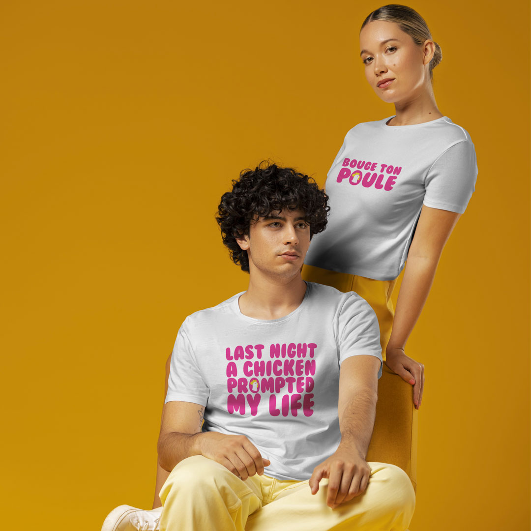T-shirts Blanc Summer 2023 by CD-MENTIEL STORE