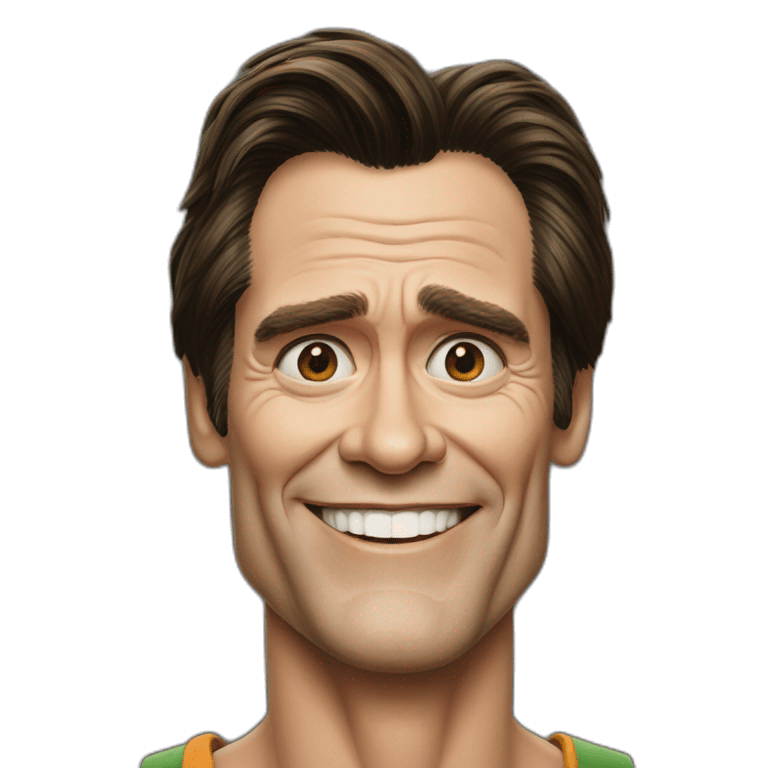 Emoji Jim Carrey - AI Emojis