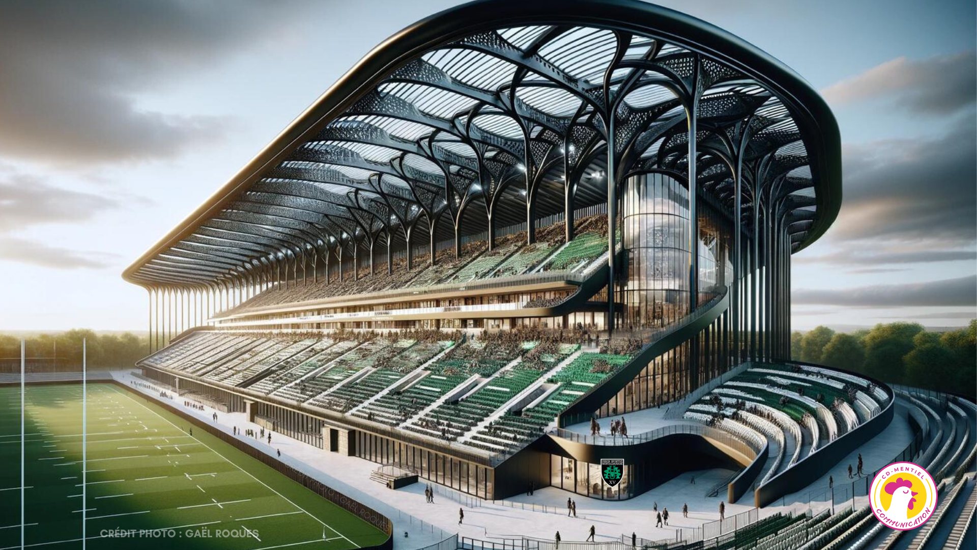 La tribune du stade de Sapiac, un joyau dans le Tarn-et-Garonne et un symbole fort pour les fans de rugby de Montauban, est sur le point de vivre une révolution. Grâce aux compétences en prompt design de Gaël Roques, des images révolutionnaires du stade ont été créées via des outils d'IA comme Midjourney et DALL·E. 