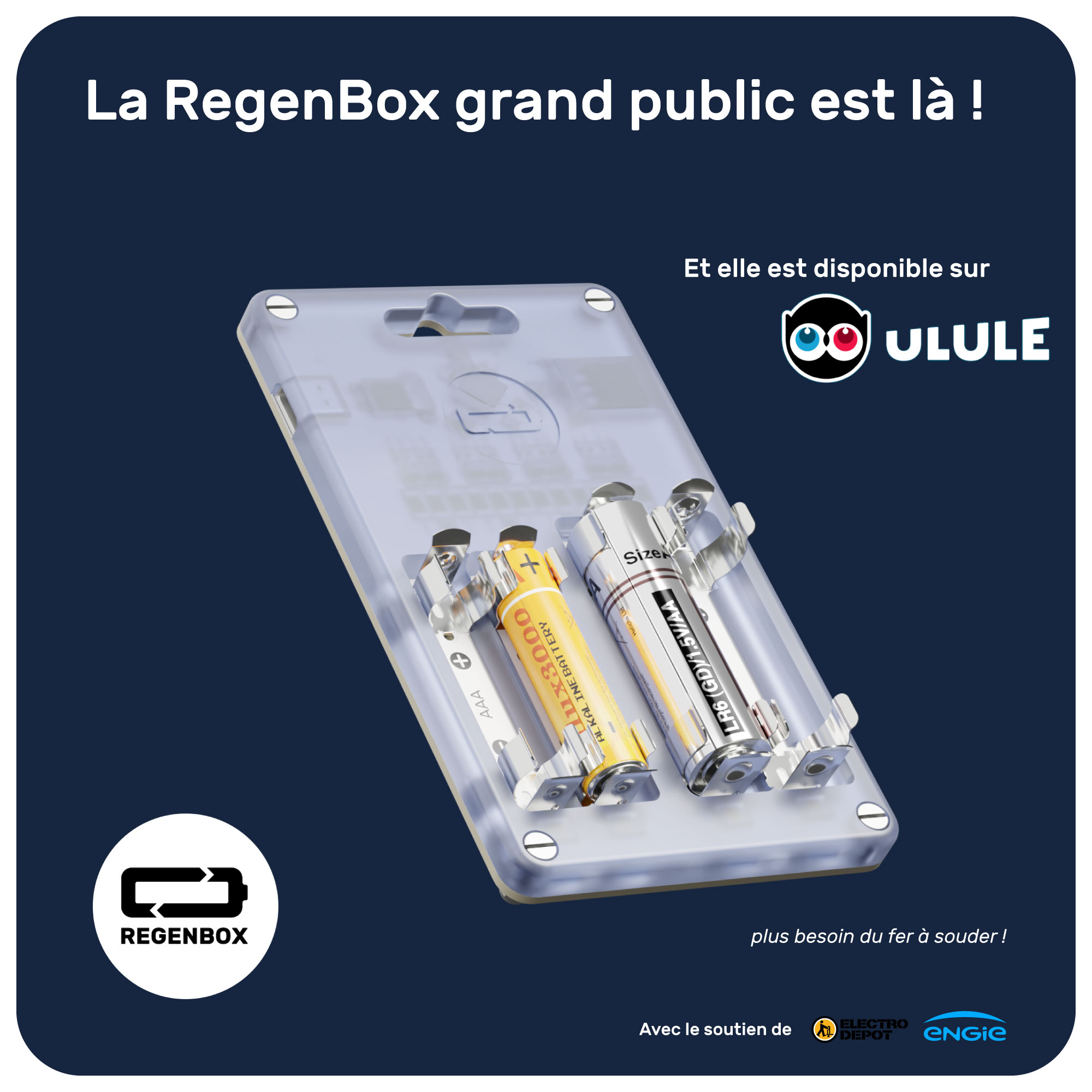 RegenBox : recharger des piles jetables - CD-MENTIEL MAGAZINE