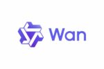 Logo Wan AI bleu et blanc, représentant une IA chinoise d’Alibaba pour la génération de vidéos open-source