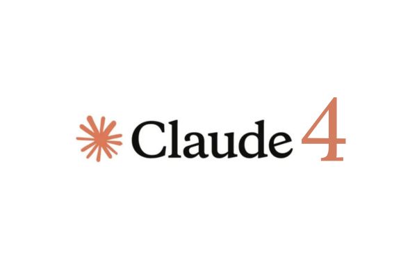 Illustration du logo Claude 4 sur fond épuré, représentant l’intelligence artificielle d’Anthropic, sobre, moderne et éthique.